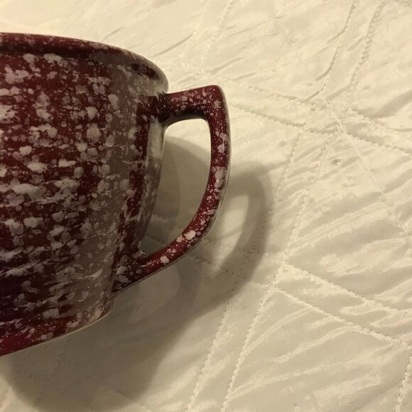 Vintage Western Stoneware Pottery Blue Ribbed Mixing Batter Bowl 0917 - Picture 5 of 7